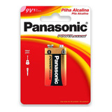10 Cartelas Bateria 9v Alcalina Panasonic