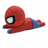 Spider Super Hero Man Protector De Cargador De Cable Cable D