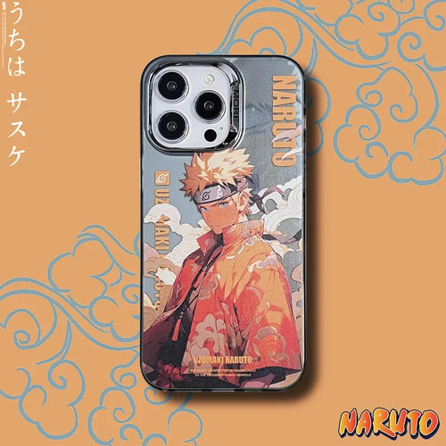 Funda De Teléfono Transparente Anime Narutos Para iPhone 15,