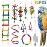 Ladder Parrots Bird, Cacatúas, Accesorios Para Nidos De Jaul