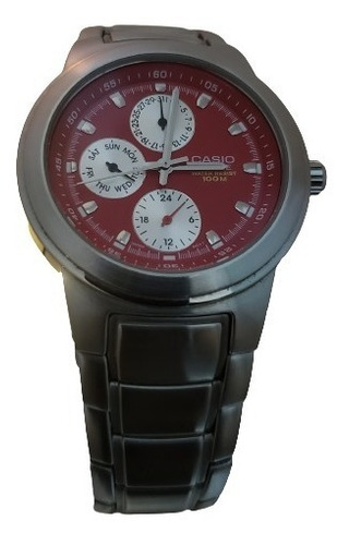 Relógio Casio Edifice Original Modelo 1794 Ef-308 Vermelho