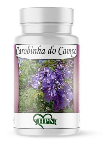 Carobinha Do Campo (jacaranda Copaia) 60 Cápsulas De 500 Mg