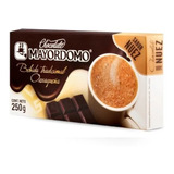 Chocolate Mayordomo 250 Gramos ( 60% Cacao )  Sabor Nuez