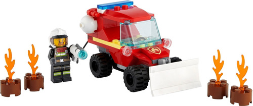 Lego City 60279 Camioneta De Asistencia De Bomberos