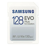 Samsung Evo Plus Tarjeta Sdxc De 128 Gb De Tamaño Completo