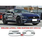 Emblema Lateral 5.0 Para Ford Mustang 2011-2014