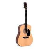 Guitarra Acustica Sigma Guitars Dm-st Tapa Solida - Om