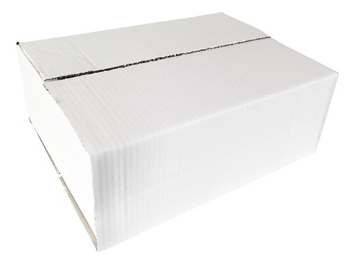 Caja Carton Embalaje Blanca 40x30x30 Reforzada 25 Unidades