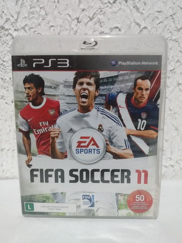 Jogo Fifa Soccer 11 Ps3 Midia Física Completo R$11,99
