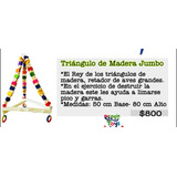 Triangulo Para Guacamayas Pepe´s Toys Aves Grandes Juguetes