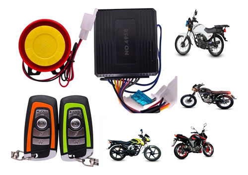 Alarma Para Motos Vento, Compatible Con Arnes De Agencia