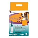 Pipeta Antiparasitário Para Carrapato Ceva Vectra 3d Para Cão De 4kg A 10kg Cor Verde