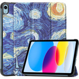 Funda Para iPad 10th 10a Gen 10.9 Smart Noche Estrellada