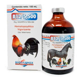 Vitamina B12 5500 De 100 Ml Caballos Gallos Perros Bovinos