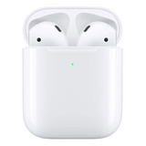 Apple AirPods Bluetooth Carga Inalambrica Open Box Blanco