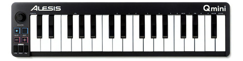 Teclado Controlador Usb Midi Alesis Qmini De 32 Teclas