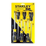 Juego De Desarmadores 6 Piezas 60-060s Stanley