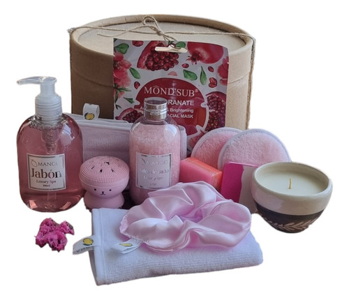 Kit De Spa  En Caja Regalo  Relax Y Belleza Mujer 