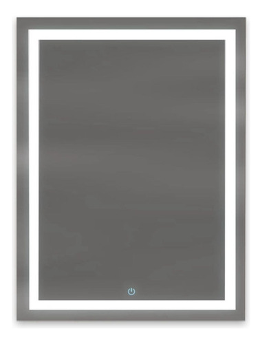 Espejo Luz Led Touch/táctil Baño Digital Smart - 50x70cm 