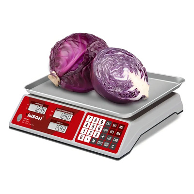 Báscula Digital Vinson Comercial Vins-40 Kg LCD 33x23 cm | Meses sin interés