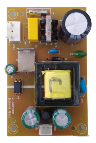 Placa Fonte Cm700 Para Caixa Amplificada Mondial Cm-700