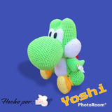 Amigurumi Yoshi Artesanal  - Tejido A Mano