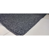 Carpeta Alfombra Boucle Gris Con Orillado 2x2,5mts