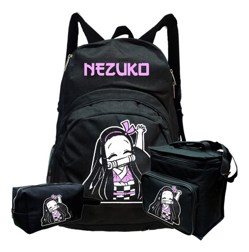 Mochila Urbana Grafimax Demon Slayer Nezuko Pack 20 Litros