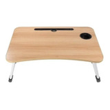 Mesa Suporte Para Notebook Mdf Multiuso Dobrável Cama Sofá