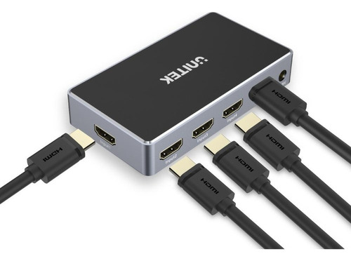 Switch Premium Hdmi 5 X 1 Control Remoto 4k 3d 7.1 - Unitek