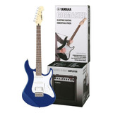 Kit De Guitarra Eléctrica Yamaha Erg121gpii Mb Metallic Blue