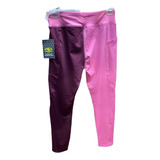Leggings Athletic Works Bi Color Rosa