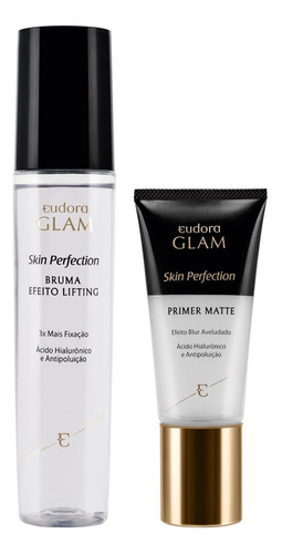 Kit Skin Perfection Primer Matte + Bruma Fixadora Eudora