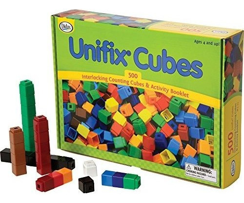 Unifix Cubes Box Of 500  Colores Surtidos