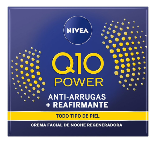 Nivea Crema Facial Antiarrugas Noche Q-10 Power 50 Ml