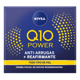 Nivea Crema Facial Antiarrugas Noche Q-10 Power 50 Ml