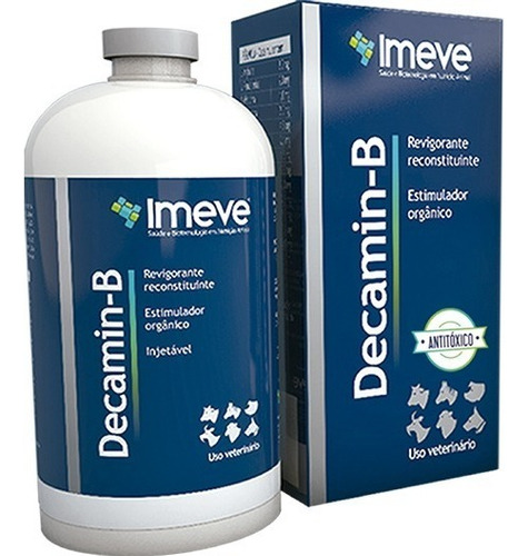 Decamin B 100ml - Vitamina Modificador Orgânico Bcaa Inj.