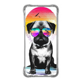 Capa Capinha Personalizada De Celular Case Cachorro Pug An08