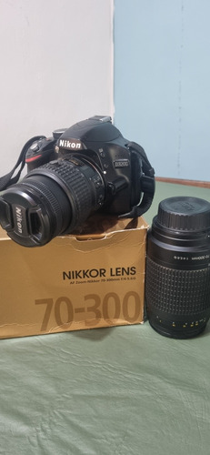 Nikon D3200 + 18-55mm + 70-300mm
