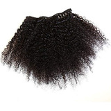 Zigzag Pelo Afro Clip Rizado Rizado En Extensiones De Cabell