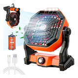 Ventilador De Techo De Camping De Luz Led Recargable For Ex