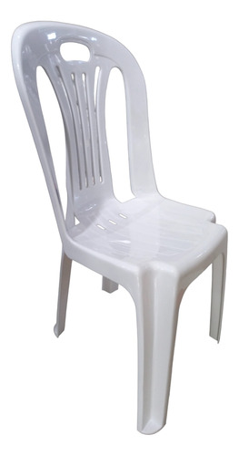 Silla Plastica Reforzada Apilable Reina Blanco Premium !!!