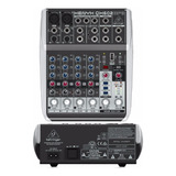 Behringer Qx602mp3 Mezcladora Con Efectos Lector Usb 6ch