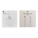 Cargador Original Carga Rapida 18w iPhone Apple + Cable 2m