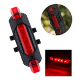 Luz Para Bicicleta Recargable Usb Led Delantera O Trasera