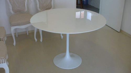 Mesa Saarinen Jantar Redonda Nanoglass Ø107  Cm