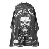 Capa Profissional Corte Cabelo Barber Shop Preta