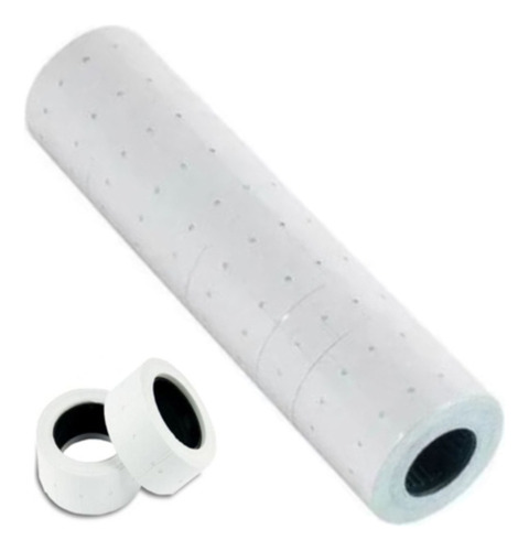 Rollo Etiquetas Blanco Etiquetadora Precio Mx5500 Pack 8000u