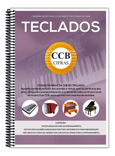 Hinário Cifrado Ccb Nº 5 - Teclados