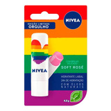 Nivea Protetor Labial Nivea 4,8 G S Rose Org Cor Rosa-chiclete